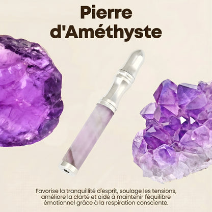 Pendentif de respiration Oxyvia en Pierre