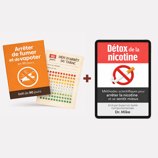 Carnet de suivi + eBook Détox Nicotine